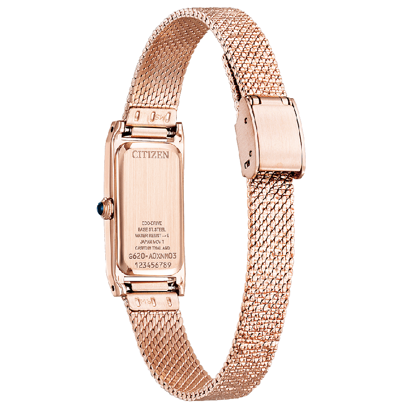 CITIZEN kii EG7045-62D photovoltaic eco-drive pink gold color watch 2022.11 released - IPPO JAPAN WATCH 