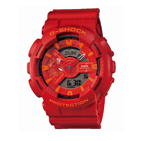 CASIO G-SHOCK GA-110AC-4AJF GA-110AC-4A Quartz Red 20 bar Watch