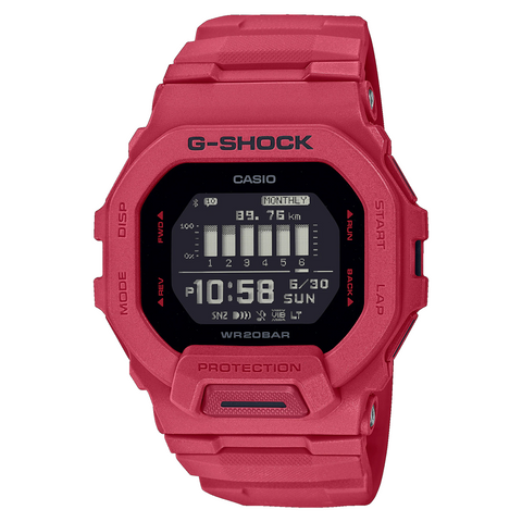 CASIO G-SHOCK GBD-200RD-4JF GBD-200RD-4 Bluetooth 20 bar watch - IPPO JAPAN WATCH 
