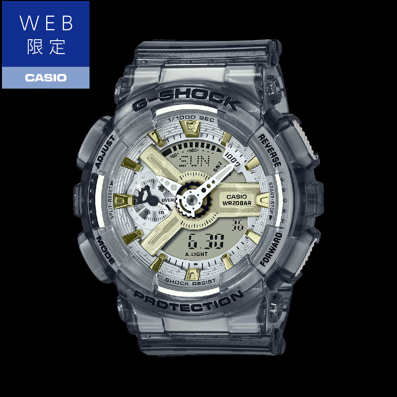 CASIO G-SHOCK GMA-S110GS-8AJF GMA-S110GS-8A World time 20 bar watch - IPPO JAPAN WATCH 
