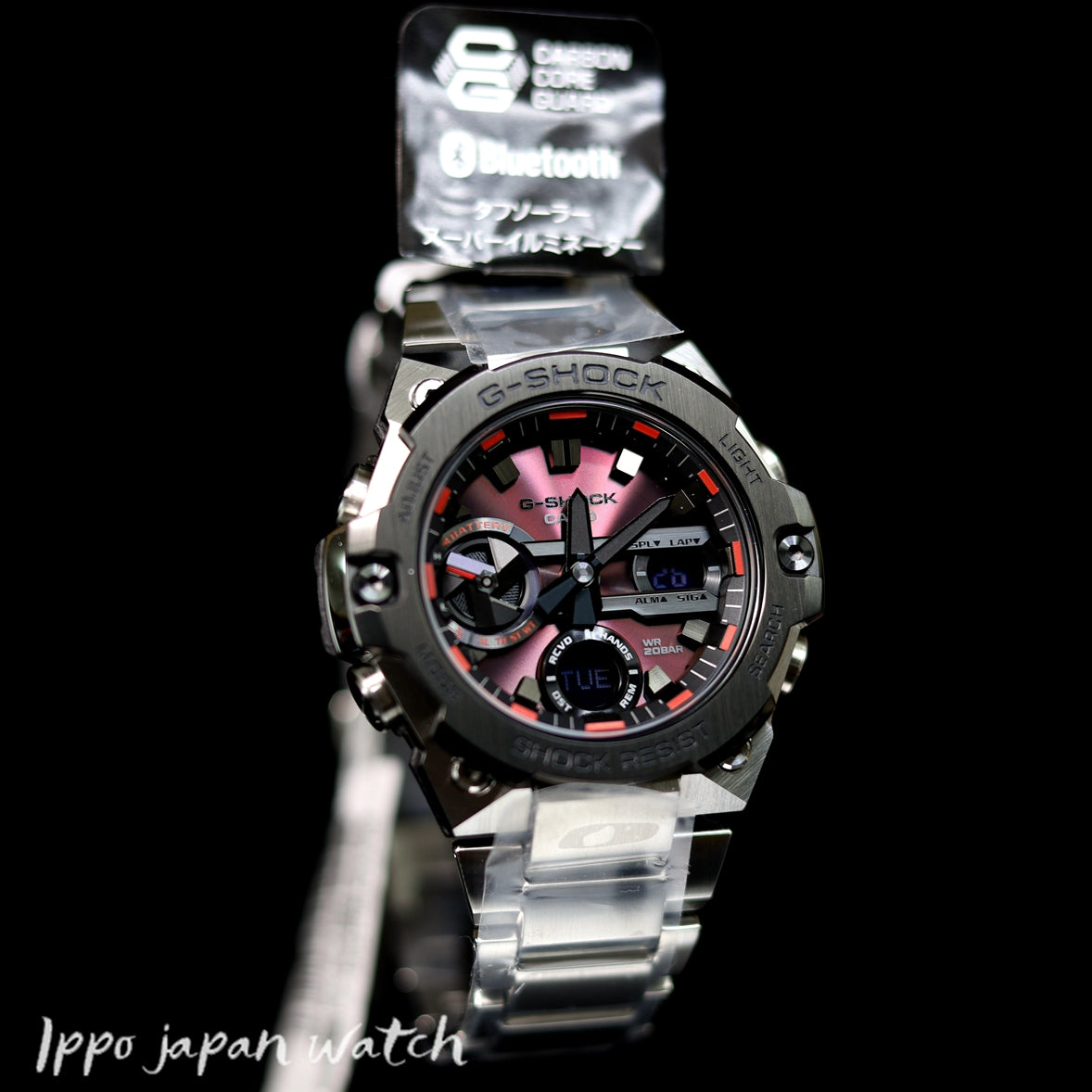 CASIO G SHOCK G-STEEL GST-B400AD-1A4JF GST-B400AD-1A4 solar drive 20 bar  watch