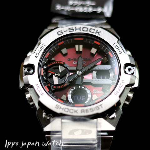 CASIO G SHOCK G-STEEL GST-B400AD-1A4JF GST-B400AD-1A4 solar drive 20 bar watch - IPPO JAPAN WATCH 