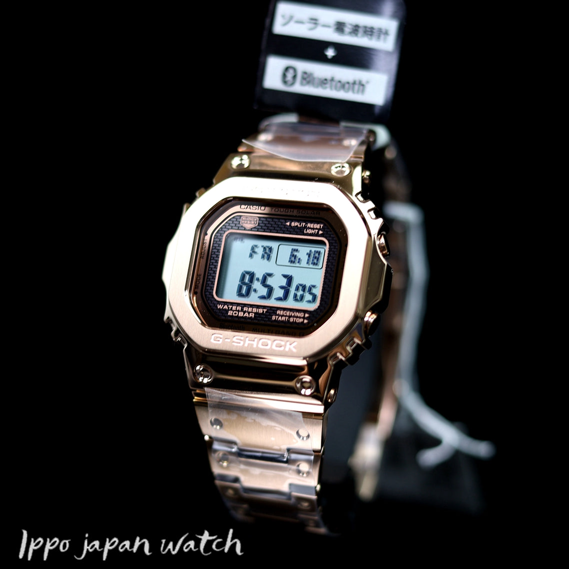 CASIO G-SHOCK GMW-B5000GD-4JF GMW-B5000GD-4 Solar 20 bar watch - IPPO JAPAN WATCH 