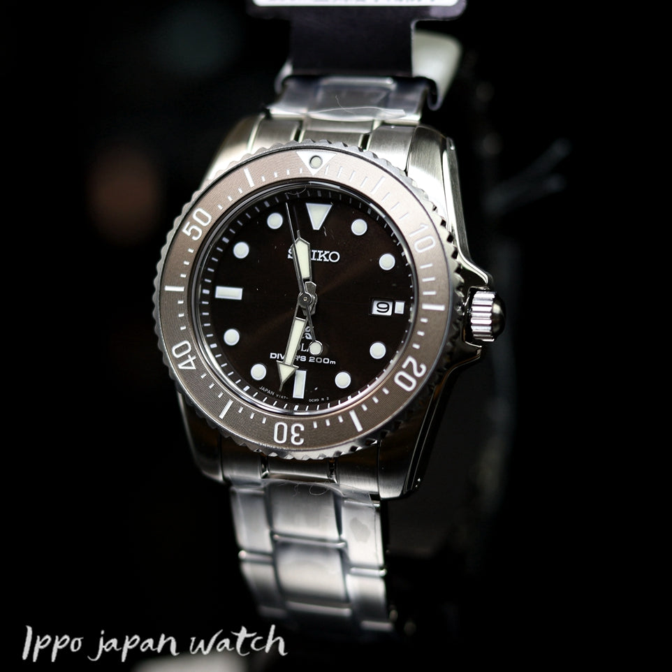 SEIKO Prospex SBDN071 SNE571P1 Solar 200m 660ft diver's watch - IPPO JAPAN WATCH 