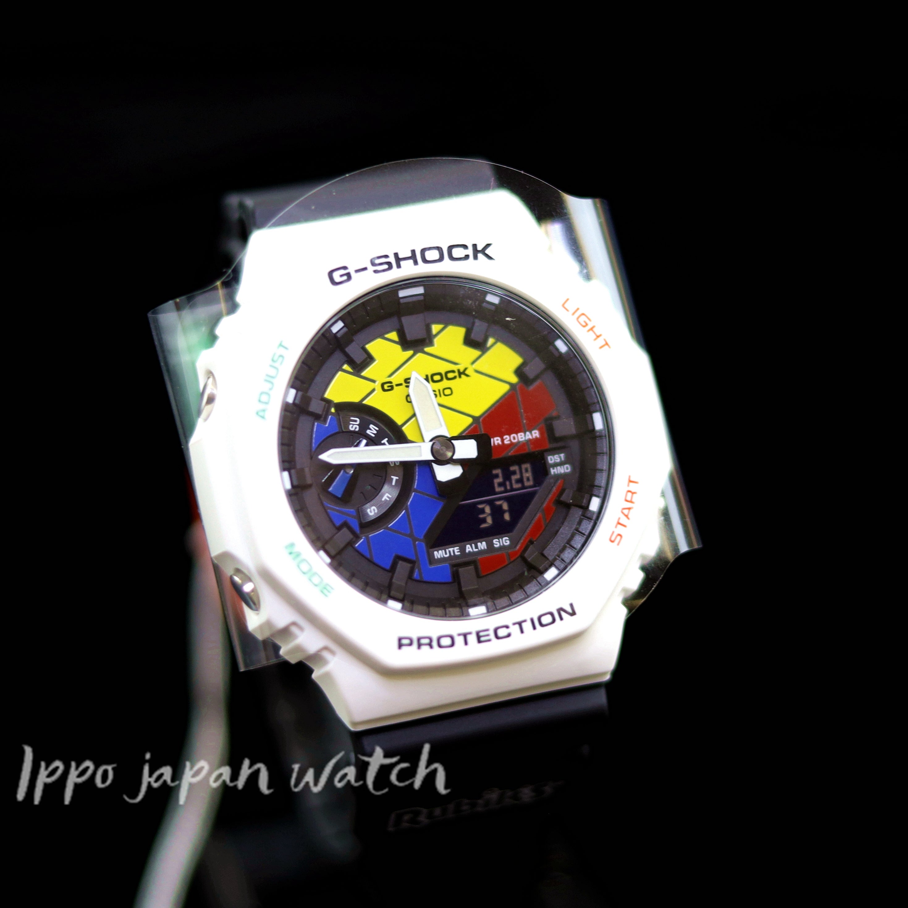 CASIO G-SHOCK GAE-2100RC-1AJR GAE-2100RC-1A World time 20 bar watch - IPPO JAPAN WATCH 
