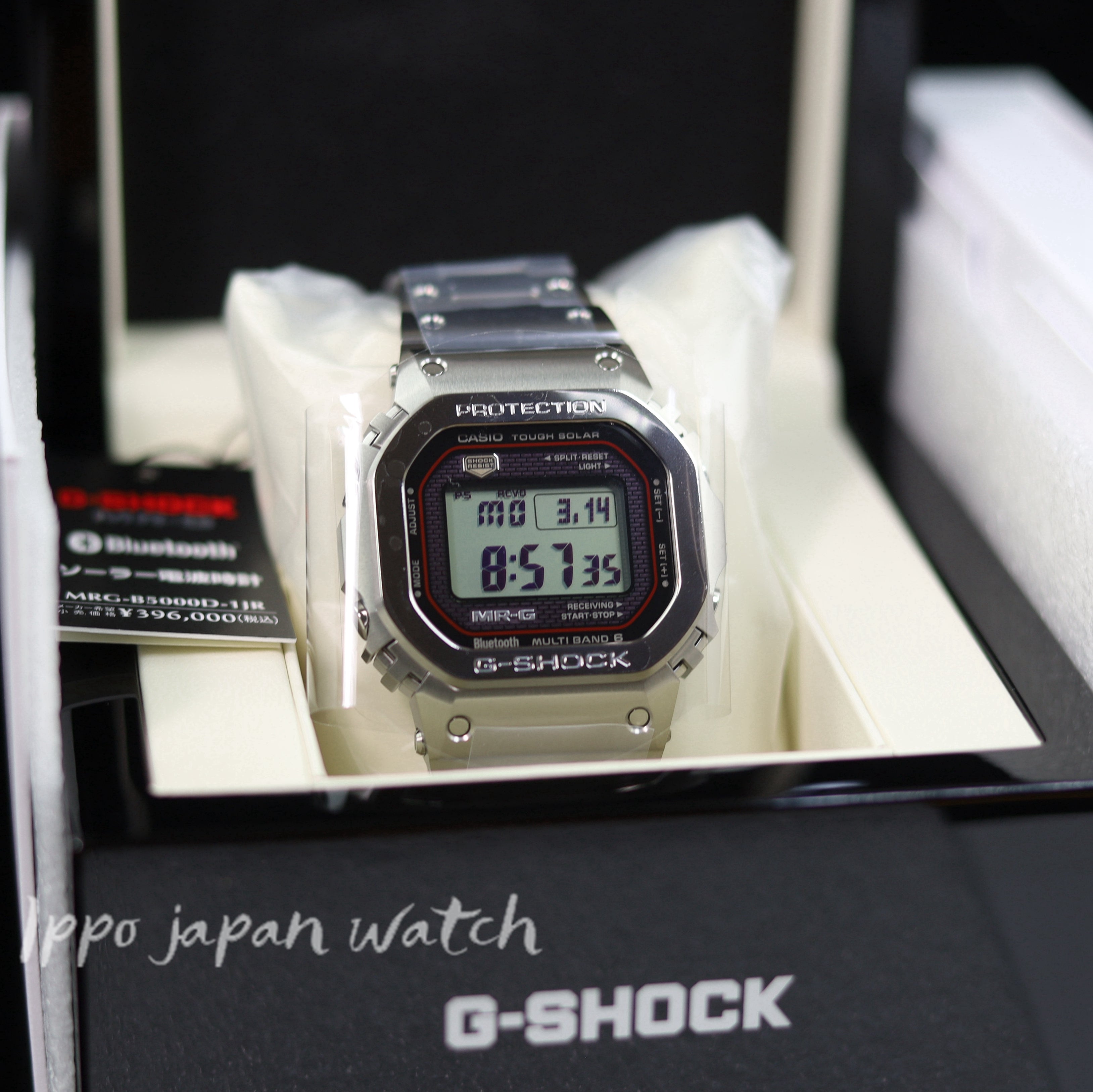 CASIO G-SHOCK MRG-B5000D-1JR MRG-B5000D-1 Solar 20 bar watch - IPPO JAPAN WATCH 