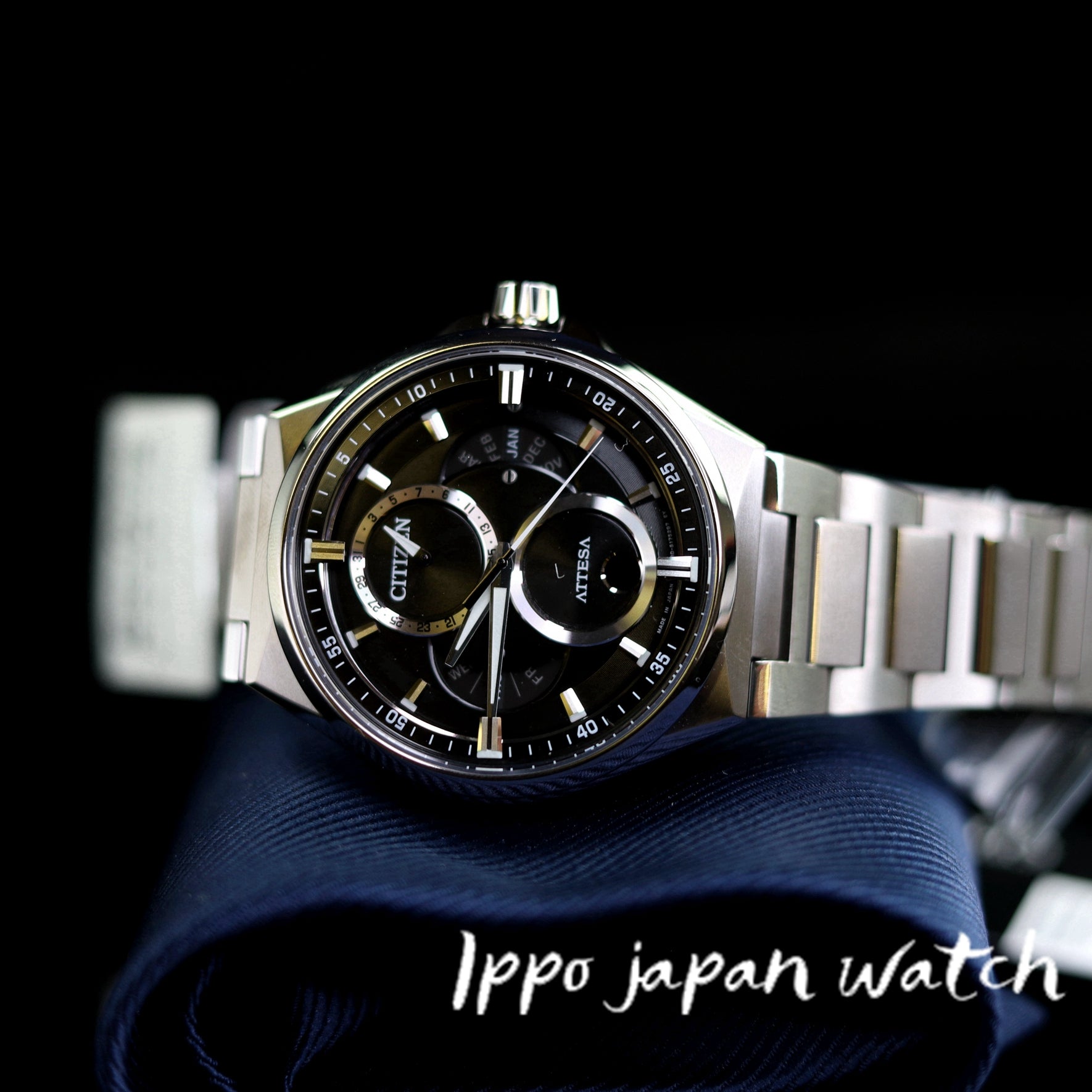 CITIZEN Attesa BU0060-68E Photovoltaic eco-drive Super titanium watch - IPPO JAPAN WATCH 