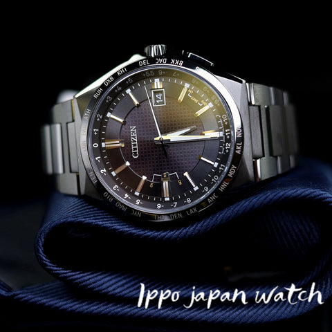 Citizen Attesa CB0215-51E World time radio clock Watch - IPPO JAPAN WATCH 