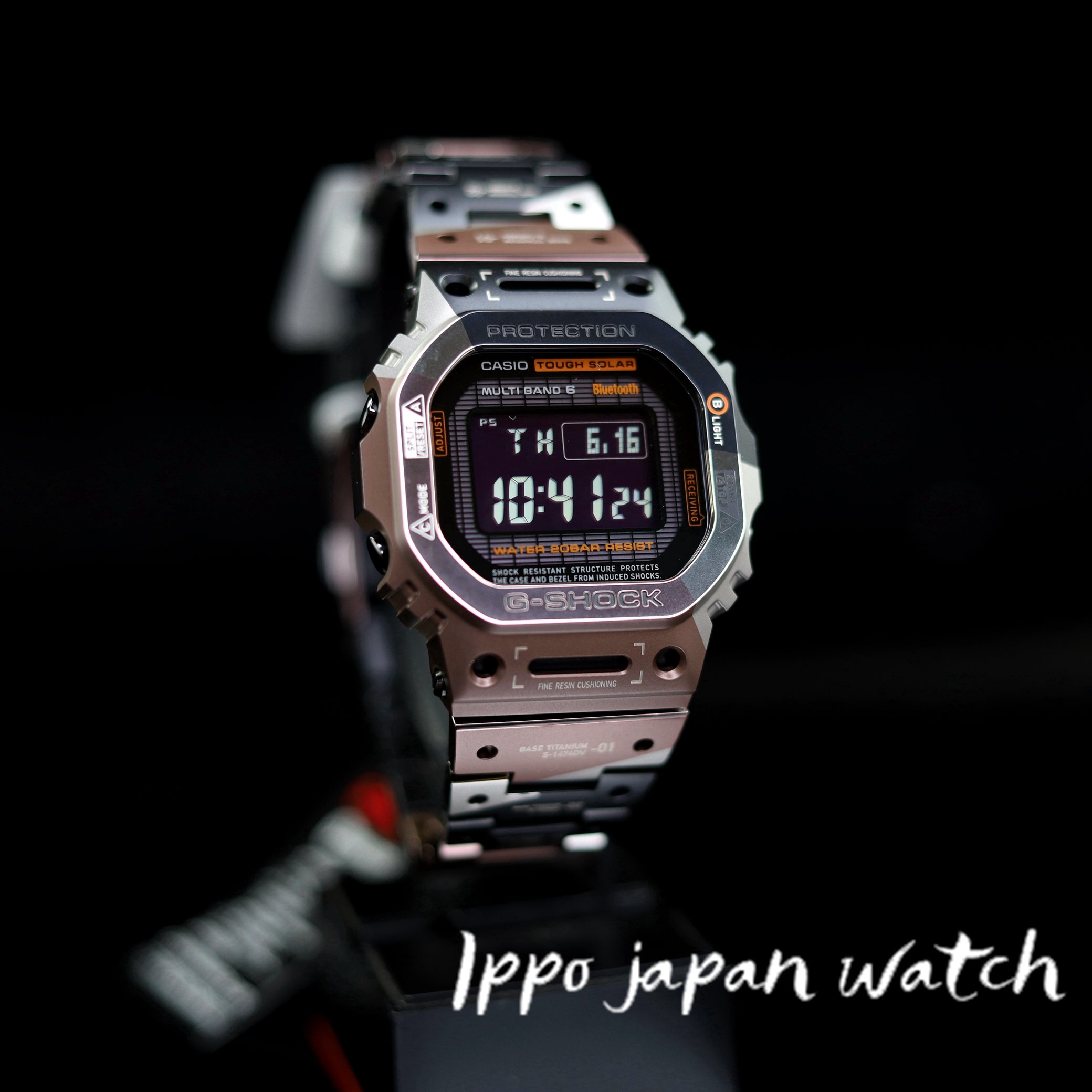CASIO G-SHOCK GMW-B5000TVB-1JR GMW-B5000TVB-1 Solar 20 bar watch