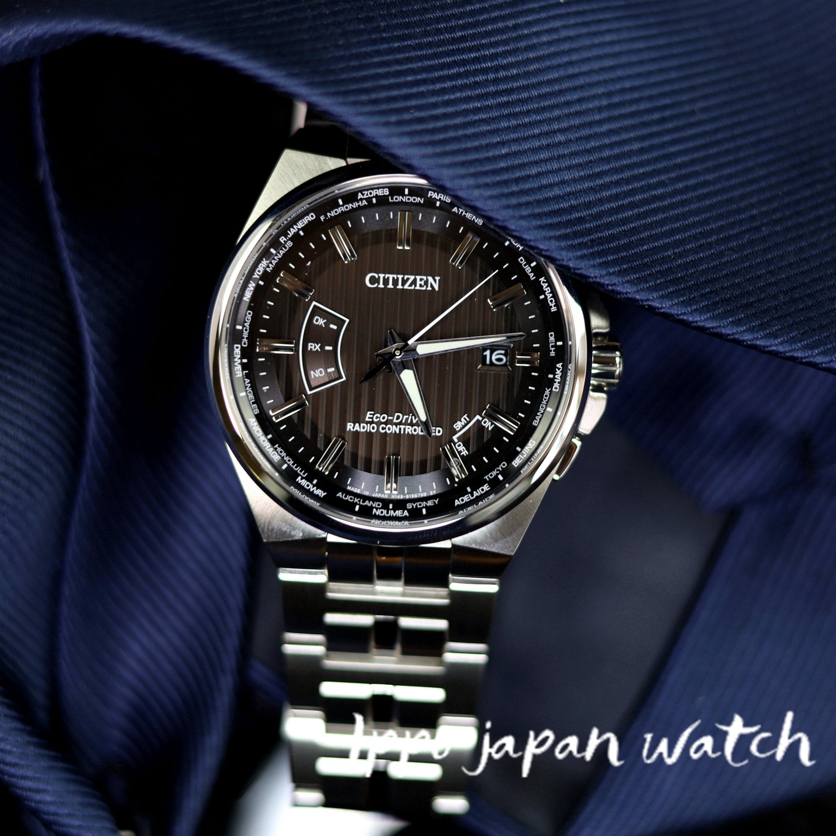 CITIZEN COLLECTION CB0161-82E radio wave stainless Watch - IPPO JAPAN WATCH 