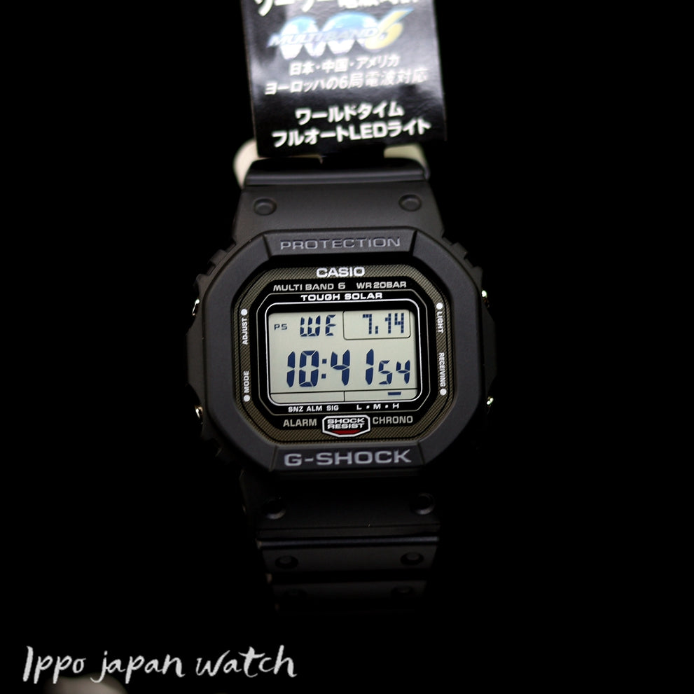 CASIO G-SHOCK GW-5000U-1JF GW-5000U-1 Solar 20 bar watch – IPPO JAPAN WATCH