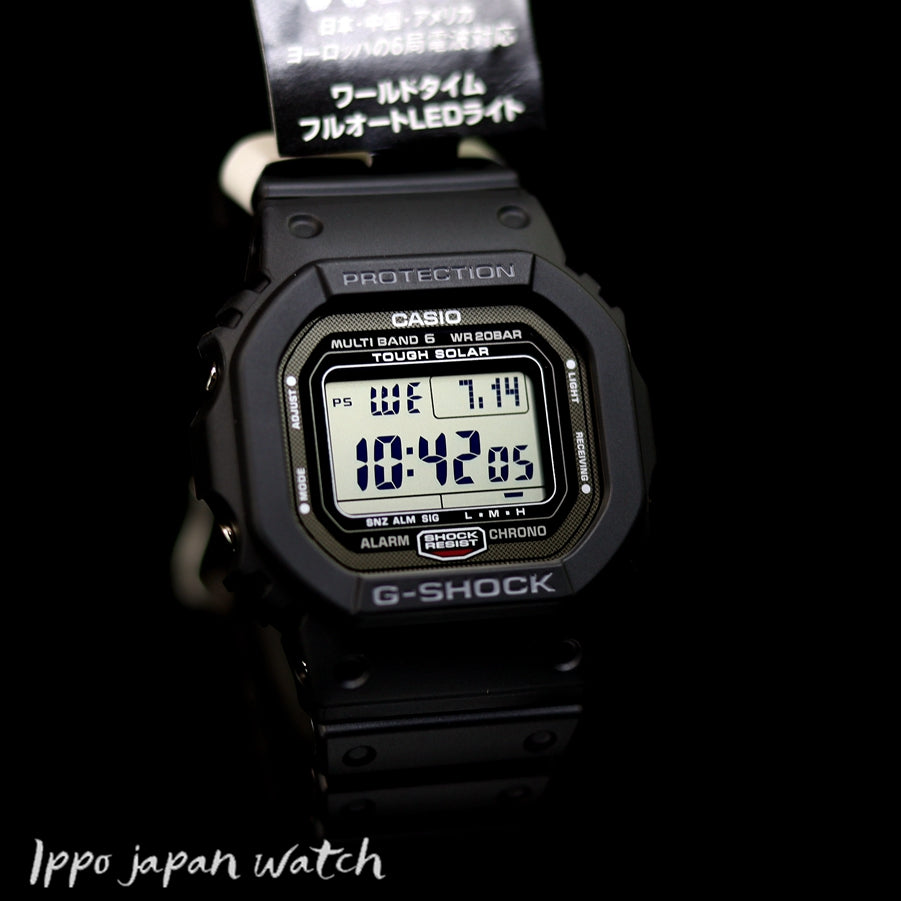 CASIO G-SHOCK GW-5000U-1JF GW-5000U-1 Solar 20 bar watch - IPPO JAPAN WATCH 