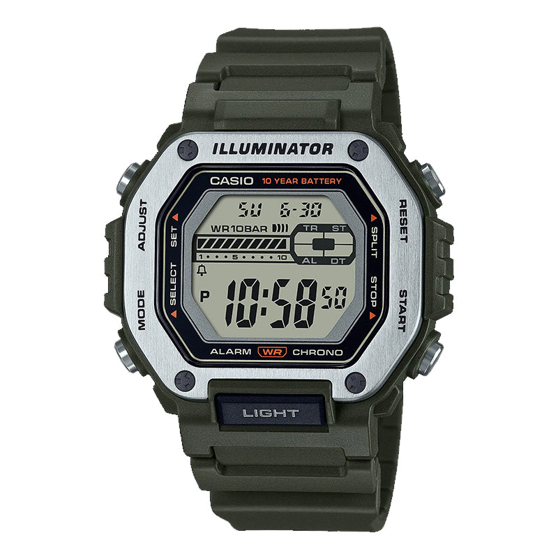 CASIO Collection SPORTS MWD-110H-3AJF MWD-110H-3A 10 years battery life 10ATM watch 2023.01 released - IPPO JAPAN WATCH 
