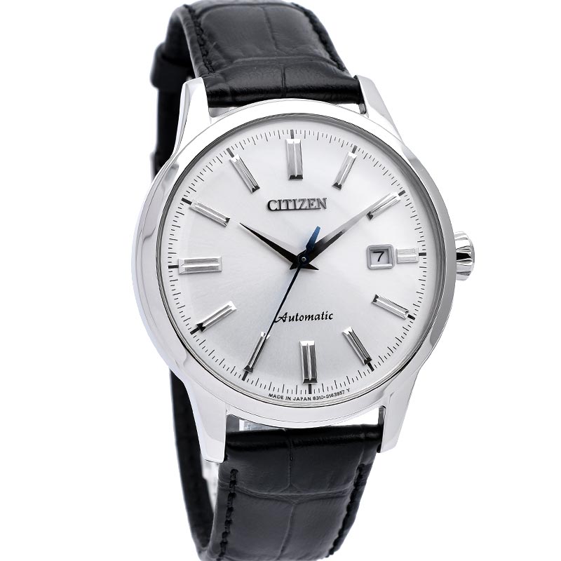 CITIZEN COLLECTION NK0000-10A mechanical leather Watch - IPPO JAPAN WATCH 