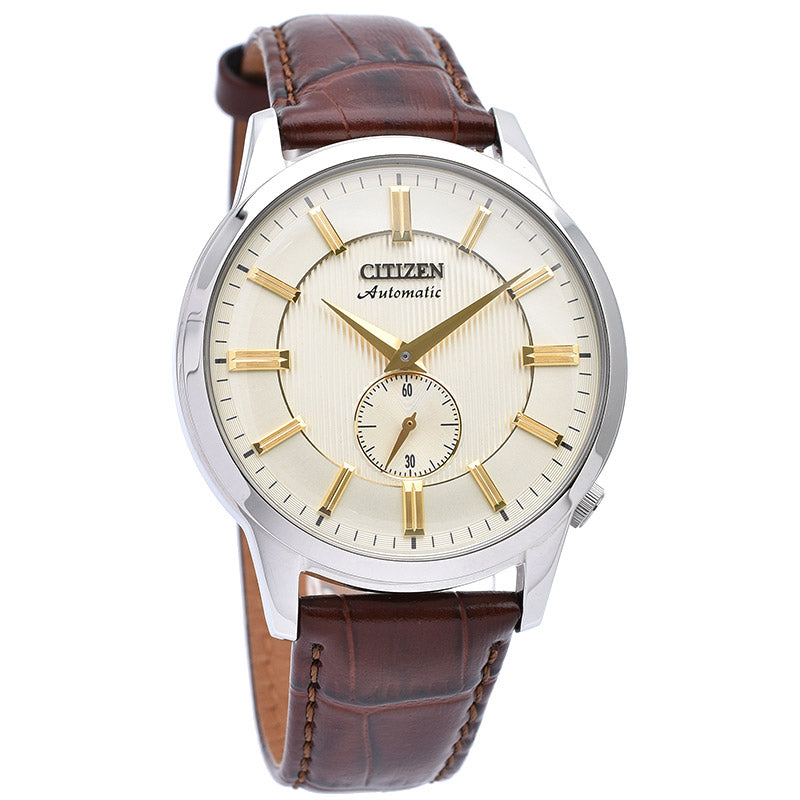 CITIZEN COLLECTION NK5000-12P Mechanical leather Watch - IPPO JAPAN WATCH 