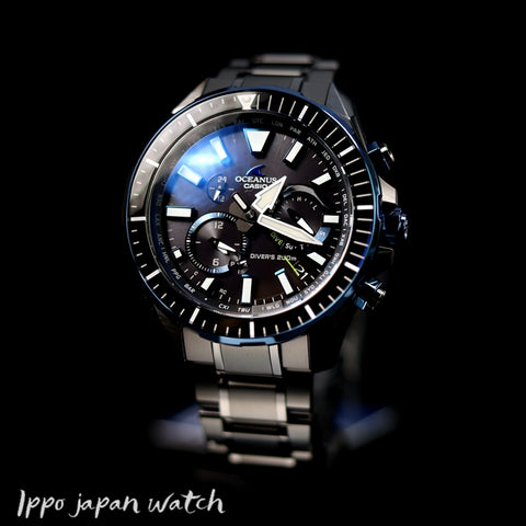 CASIO Oceanus OCW-P2000B-1AJF OCW-P2000B-1A solar 20 bar watch - IPPO JAPAN WATCH 