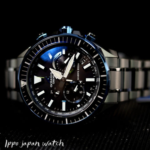 CASIO Oceanus OCW-P2000B-1AJF OCW-P2000B-1A solar 20 bar watch - IPPO JAPAN WATCH 