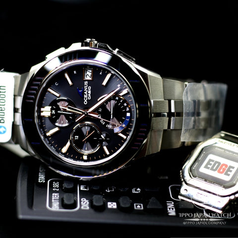 Casio Oceanus Manta Edo Kiriko OCW-S5000D-1AJF Limited 2000 Pcs Men's Watch - IPPO JAPAN WATCH 