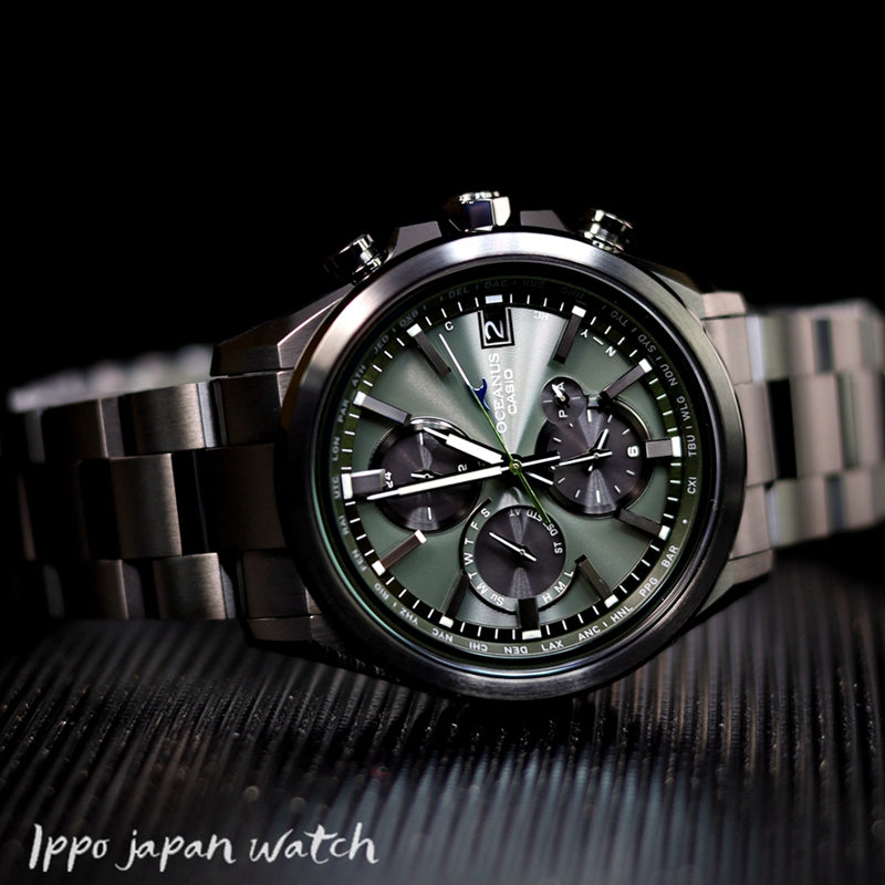 Casio Oceanus OCW-T4000BA-1A3JF  OCW-T4000BA-1A3 solar 10 bar watch - IPPO JAPAN WATCH 