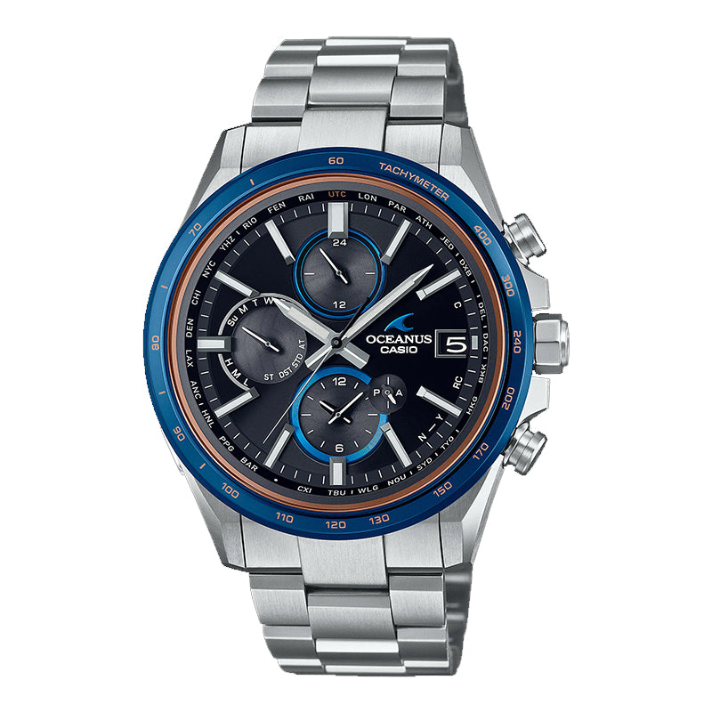 CASIO oceanus OCW-T4000D-1AJF OCW-T4000D-1A solar 10ATM watch 2022.11 released - IPPO JAPAN WATCH 