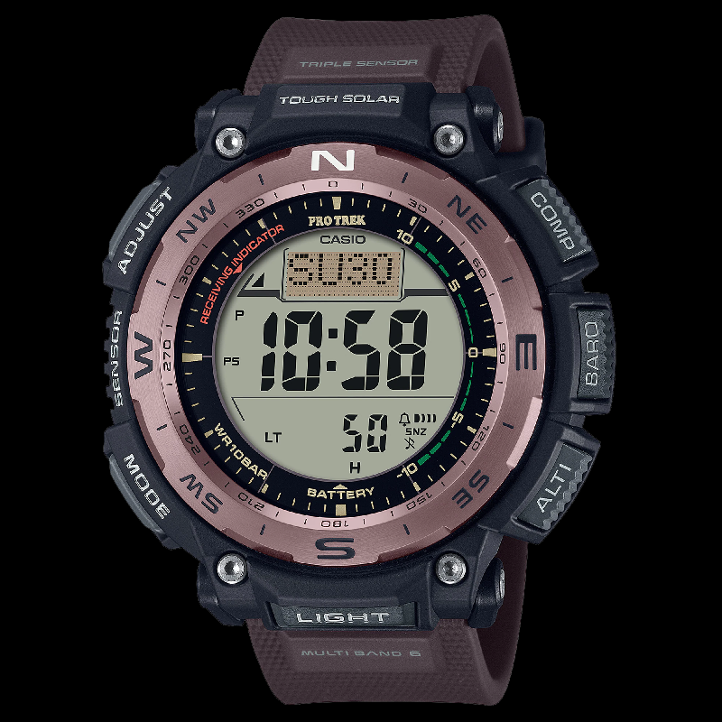 CASIO pro trek PRW-3400Y-5JF PRW-3400Y-5 Solar 10 bar watch - IPPO JAPAN WATCH 