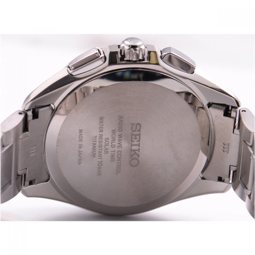 SEIKO Brightz SAGA231 Solar wave correction Pure titanium watch - IPPO JAPAN WATCH 