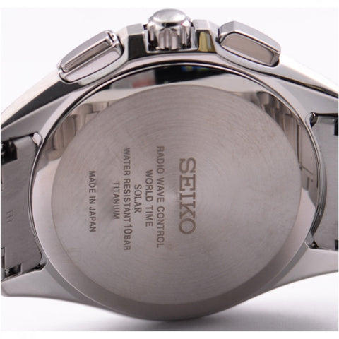 SEIKO Brightz SAGA233 Solar wave correction Pure titanium watch - IPPO JAPAN WATCH 