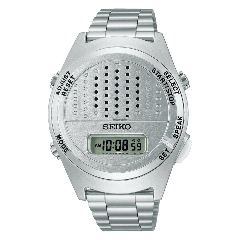 Seiko Audio Digital Watch SBJS013 Alarm function daily alarm  Watch - IPPO JAPAN WATCH 