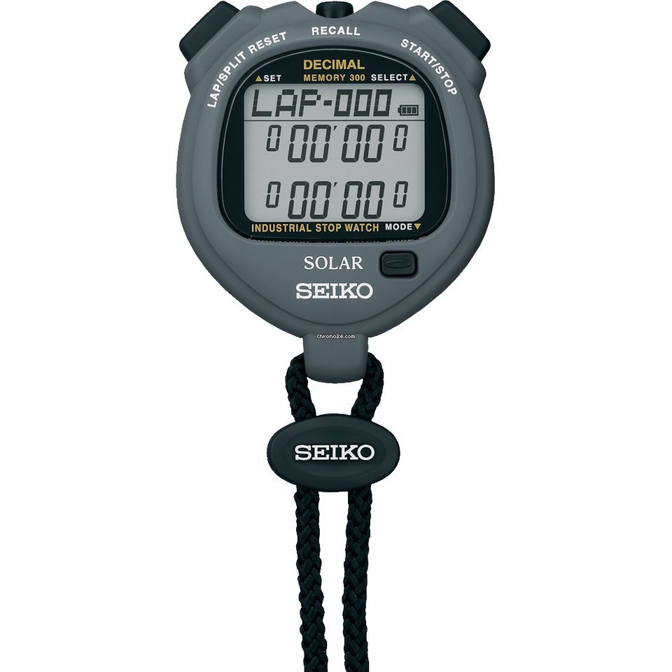 SEIKO Stopwatch SVAJ999 solar waterproof watch - IPPO JAPAN WATCH 